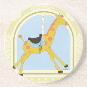 Carousel Giraffe, juni Erica Vess Underlägg Sandsten