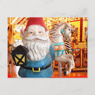 Carousel Gnome Vykort