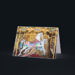 CAROUSEL GRANDDAUGHTER BIRTHDAY CARD TACK KORT<br><div class="desc">En söt karusell för att leverera din födelsedag önskemål.</div>