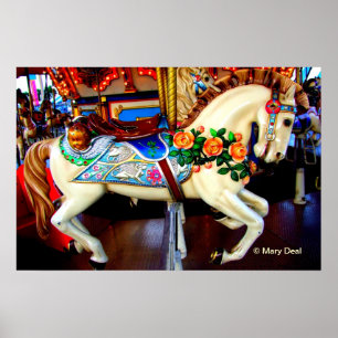 Carousel Horse - 1 Poster