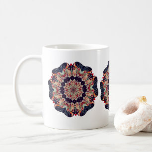 Carousel Horse Abstrakt Kaleidoscope Art Kaffemugg