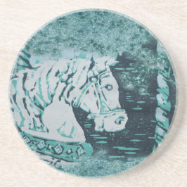 Carousel Horse Aquamarine Underlägg