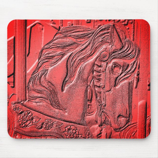 Carousel Horse Art Musmatta (Framsidan)