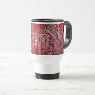 Carousel Horse Art Personlig Resemugg