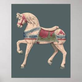 Carousel Horse av Henry Murphy Poster
