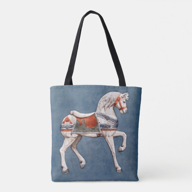 Carousel Horse av Henry Murphy Tygkasse (Baksida)