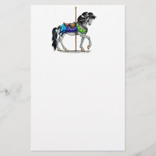 Carousel Horse Brevpapper