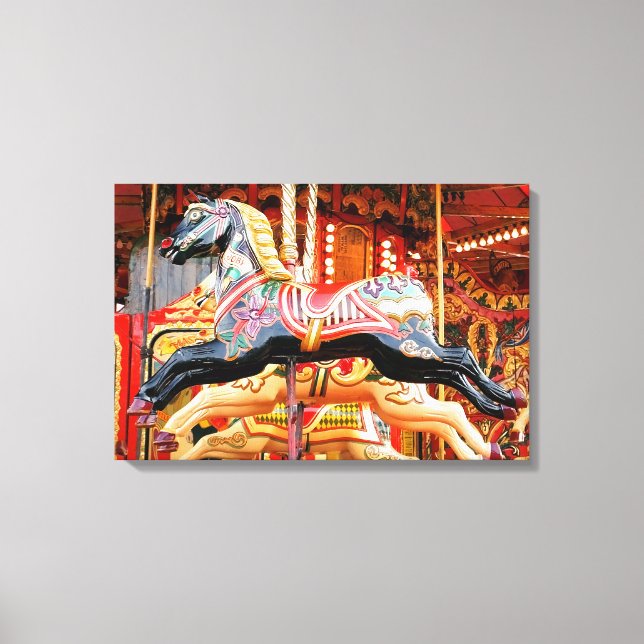 CAROUSEL HORSE CANVASTRYCK (Framsida)