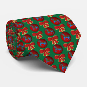 Carousel Horse Dekoration Helgdag jul Slips
