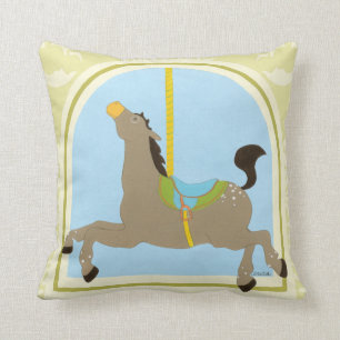 Carousel Horse från juni Erica Vess Kudde