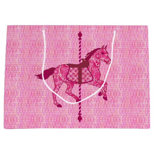 Carousel Horse - Fuchsia Rosa (Framsidan)