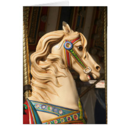 Carousel_Horse Hälsningskort