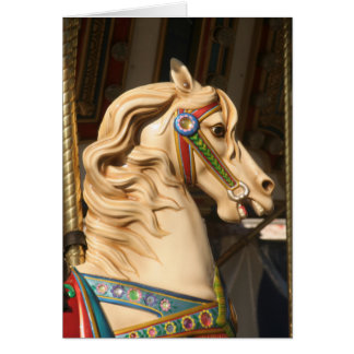 Carousel_Horse Hälsningskort