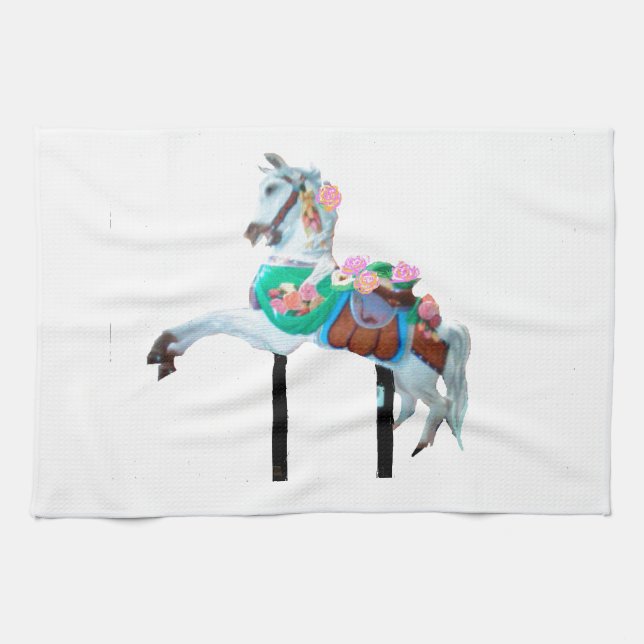"CAROUSEL HORSE KITCHEN TOWEL" KÖKSHANDDUK (Horisontell)