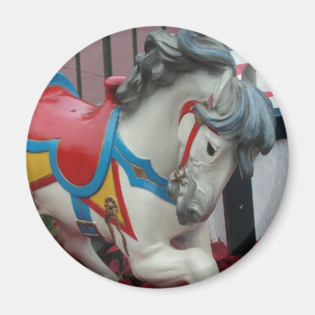 Carousel Horse Magnet (Framsidan)