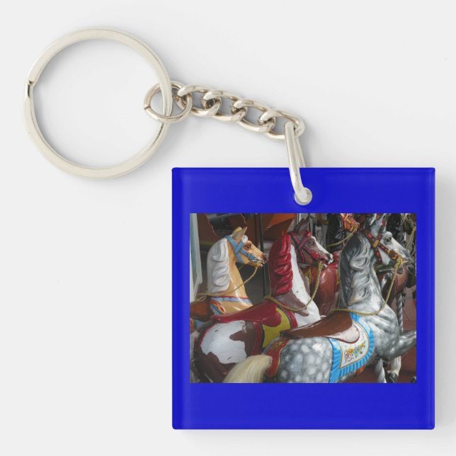 Carousel Horse Nyckelring (Framsidan)