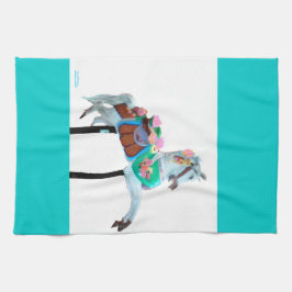 "CAROUSEL HORSE PERSONLIG TOWEL" KÖKSHANDDUK