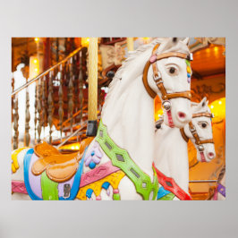 Carousel Horse Poster