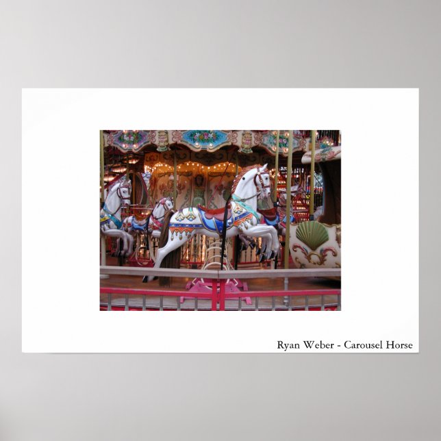 Carousel Horse Poster (Framsidan)