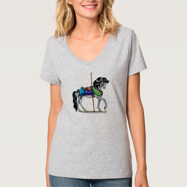 Carousel Horse T-shirt (Framsida)