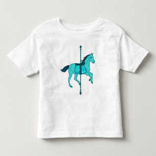 Carousel Horse - Turquise och Aqua Tröja