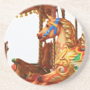 Carousel Horse Underlägg Sandsten