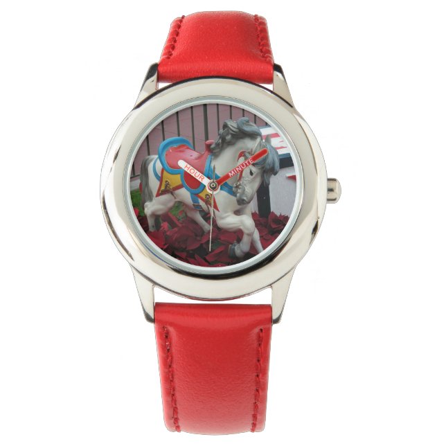 Carousel Horse Watch Armbandsur (Framsida)