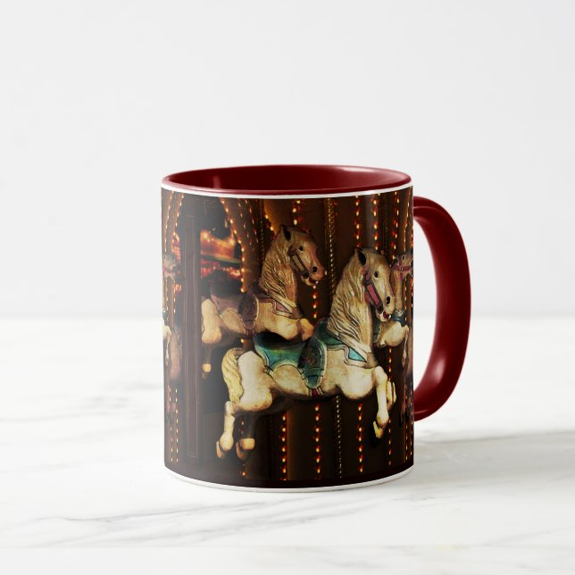 Carousel Horses Mugg (Framsida höger)