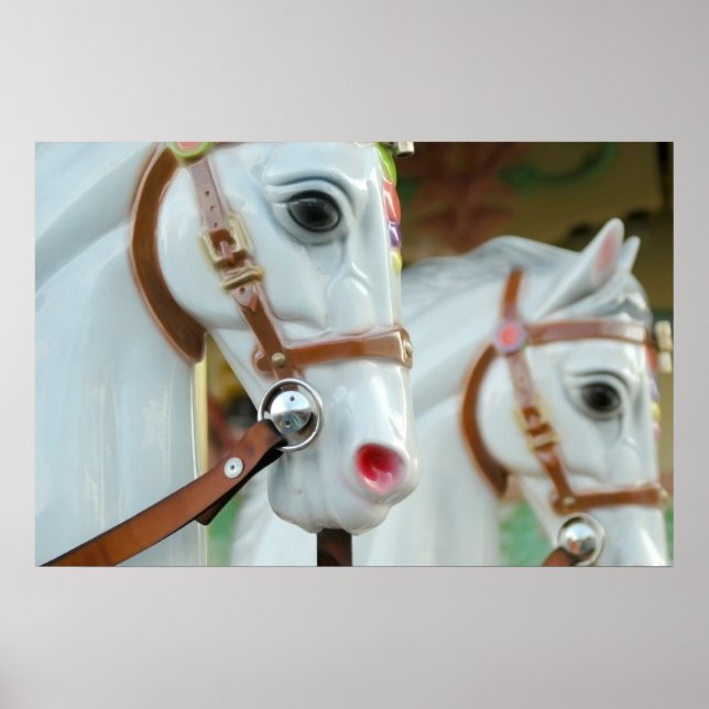 Carousel Horses Poster (Framsidan)