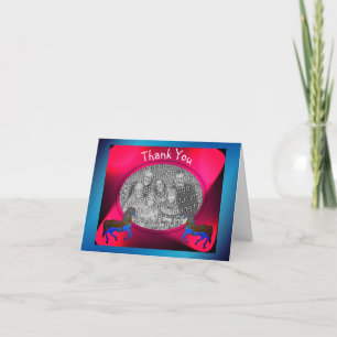 Carousel Horses Tack Photo Card Kort