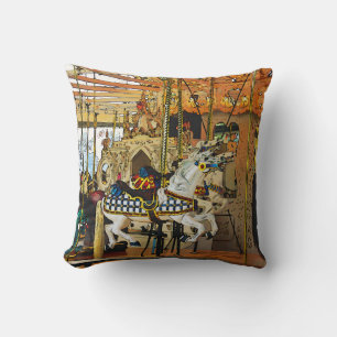 Carousel Magic - Merry-go-Round Kudde