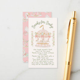 Carousel Merry-go-round bokar för baby Tilläggskort