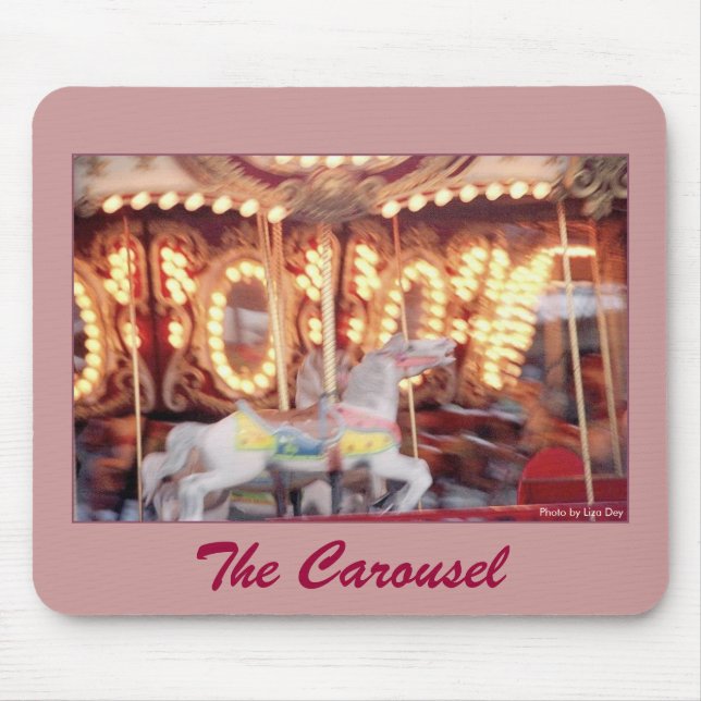 "Carousel" Mousepad Musmatta (Framsidan)