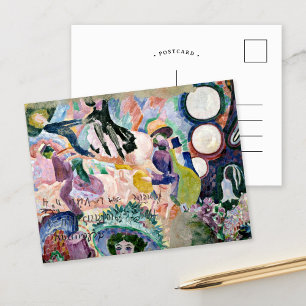 Carousel of Grisar   Robert Delaunay Vykort