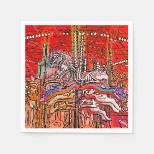 CAROUSEL PAPPERSSERVETT