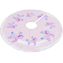 Carousel Pony träd skirt