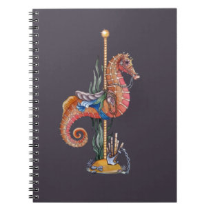 Carousel Seahorse Anteckningsbok
