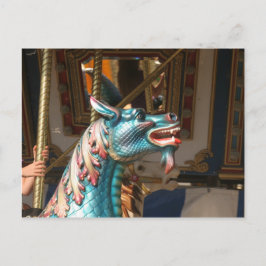 Carousel Seahorse Vykort