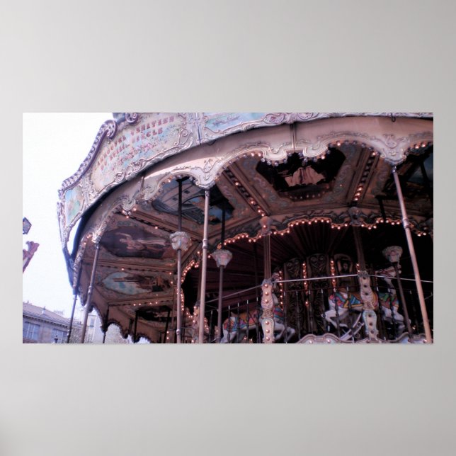 Carousel-Vintagen Poster (Framsidan)