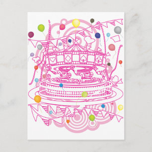 Carousel Vykort