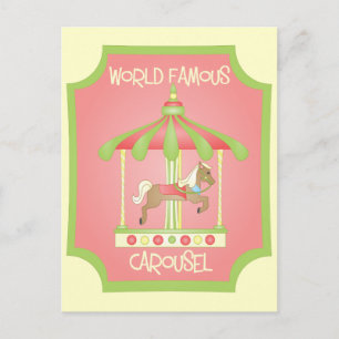 Carousel Vykort