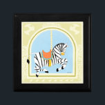 Carousel Zebra av June Erica Vess Minnesask<br><div class="desc">Ride tillsammans med karusellzebra från juni Erica Vess. Vuxnorna kommer att känna sig nostalgiska för de dagar de besöker mässan och hoppade på den som går runt och barnen kommer att kärlek den detalj som Vess lade ut i biet. Lägg till det här i barnens förskola, eller ge som en...</div>