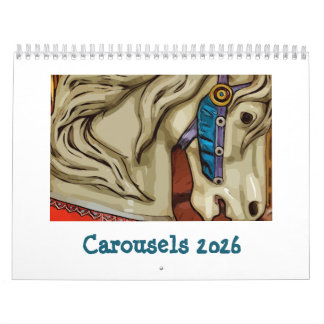 Carousels 2026 Calendar Kalender
