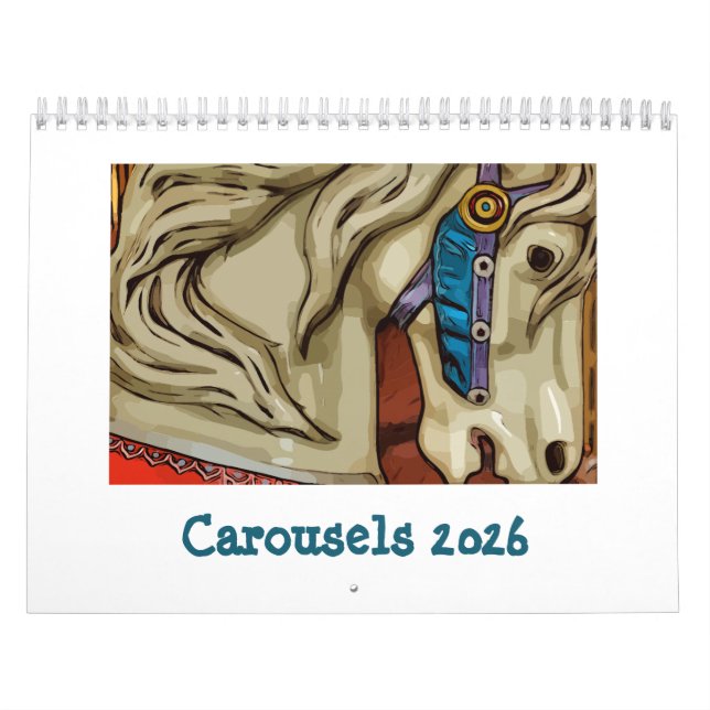 Carousels 2026 Calendar Kalender (Omslag)