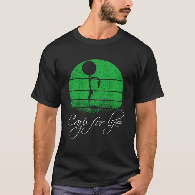 Carp Fishing Carp Boilie T Shirt (Framsida)
