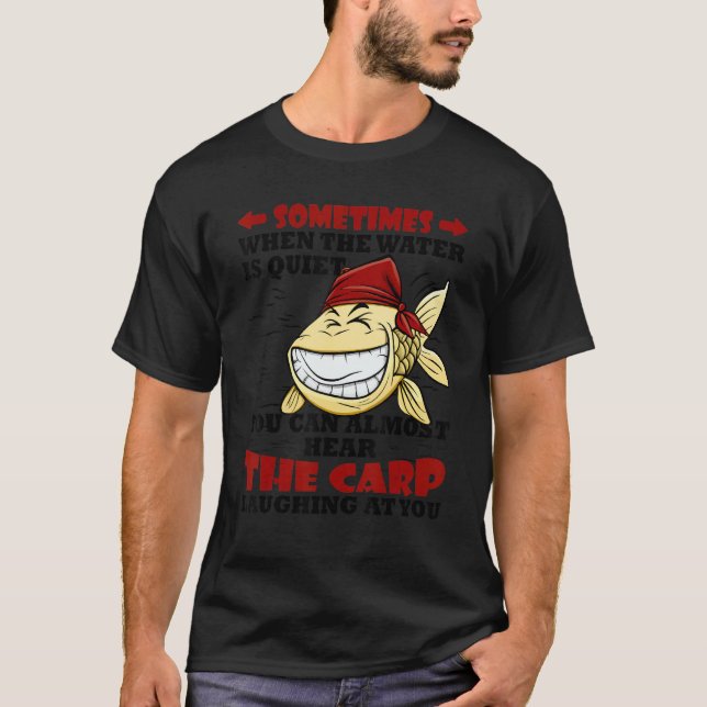 Carp Fishing For Men Catfish And Carp T Shirt (Framsida)