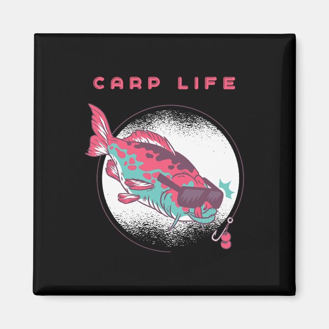 Carp Fishing Magnet (Framsidan)
