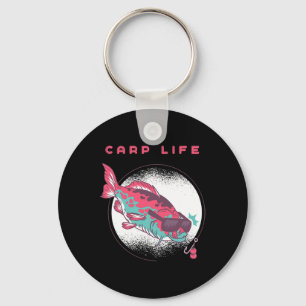 Carp Fishing Nyckelring