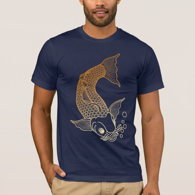Carp Line 1 Tee Shirt (Framsida)