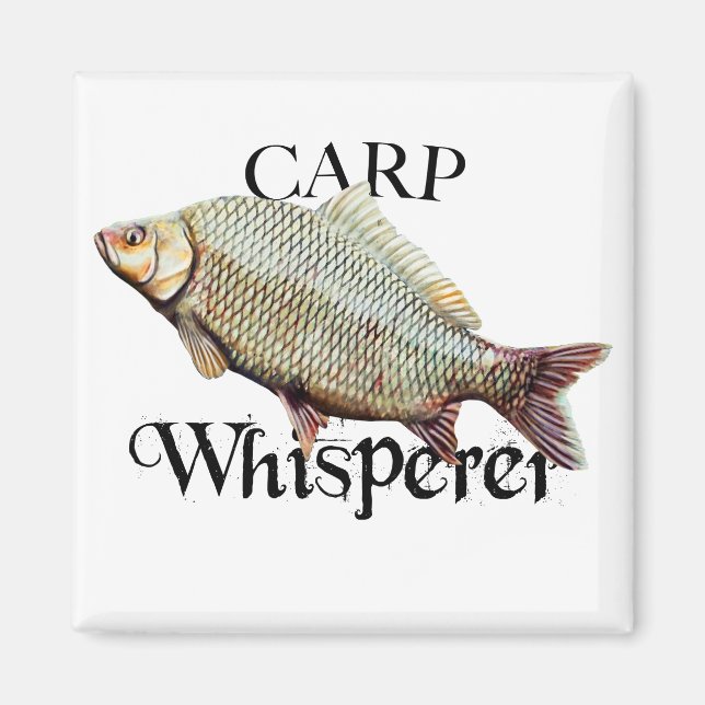 Carp Whisperer Magnet (Framsidan)